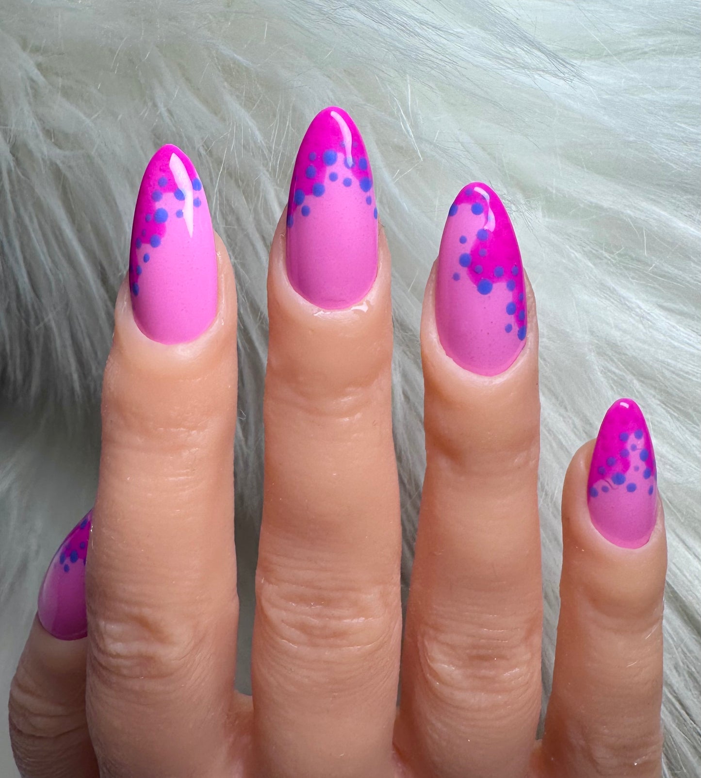 Pink Dot Abstract - Custom