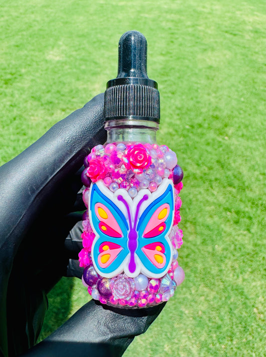 Decorated 20ml bottle w/dropper (Shipping Included)
